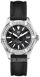 TAG Heuer Aquaracer Lady Czarny/Guma Ø35 mm WAY131P.FT6092