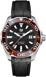 TAG Heuer Aquaracer Czarny/Guma Ø43 mm WAY201N.FT6177