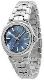 TAG Heuer Link Damklockor Niebieski/Stal Ø32 mm WBC1311.BA0600