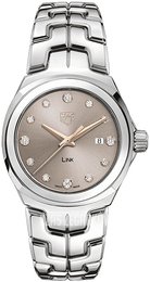 TAG Heuer Link Brązowy/Stal Ø32 mm WBC131E.BA0649