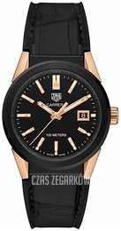 TAG Heuer Carrera Lady Czarny/Guma Ø36 mm WBG1350.FC6418