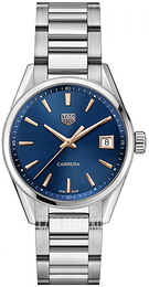 TAG Heuer Carrera Lady Niebieski/Stal Ø36 mm WBK1312.BA0652