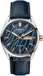 TAG Heuer Carrera Wielokolorowy/Skóra Ø41 mm WBN2050.FC6506