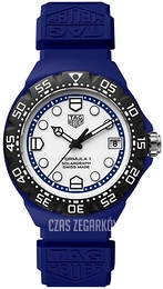 TAG Heuer Formula 1 Solargraph Biały/Guma Ø38 mm WBY1162.FT8105