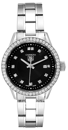 TAG Heuer Carrera Lady Czarny/Stal Ø27 mm WV2412.BA0793