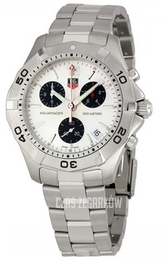 TAG Heuer Aquaracer Chronograph Srebrny/Stal Ø41 mm CAF1111.BA0803