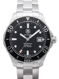TAG Heuer Aquaracer Calibre 5 Automatic Czarny/Stal Ø41 mm WAN2110.BA0822