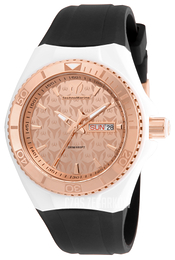 Technomarine Cruise Monogram Różowe złoto/Guma Ø40.57 mm TM-115001
