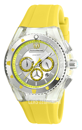 Technomarine Cruise Pearl Srebrny/Guma Ø45 mm TM-115169