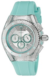 Technomarine Cruise Pearl Srebrny/Guma Ø37 mm TM-115170