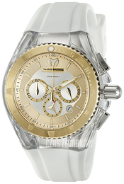 Technomarine Cruise Pearl Żółte złoto/Guma Ø37 mm TM-115172