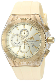 Technomarine Cruise Star Żółte złoto/Guma Ø44 mm TM-115216