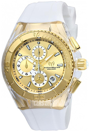 Technomarine Żółte złoto/Guma Ø40 mm TM-115311