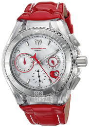 Technomarine Srebrny/Skóra Ø40 mm TM-115312