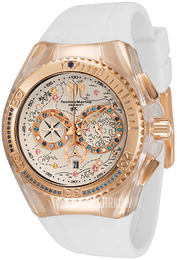 Technomarine Cruise Dream Biały/Guma Ø40 mm TM-119022