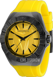 Technomarine Cruise Monogram Srebrny/Skóra Ø45 mm TM-120011