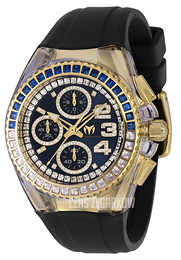 Technomarine Cruise Glitz Srebrny/Skóra Ø40 mm TM-121049