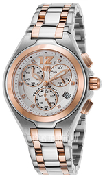 Technomarine Manta Neo Classic Srebrny/Stal w kolorze różowego złota Ø35 mm TM-215020