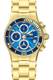Technomarine Manta Sea Niebieski/Stal w odcieniu złota Ø32 mm TM-215051