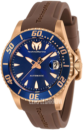 Technomarine Niebieski/Guma Ø38 mm TM-219097