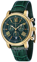 Thomas Earnshaw Longcase Zielony/Skóra Ø43 mm ES-0016-09