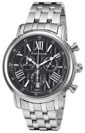 Thomas Earnshaw Longcase Czarny/Stal Ø43 mm ES-0016-11