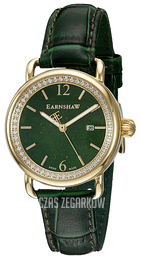 Thomas Earnshaw Investigator Zielony/Skóra Ø34 mm ES-0030-03