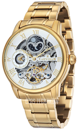 Thomas Earnshaw Longitude Biały/Stal w odcieniu złota Ø44 mm ES-8006-22