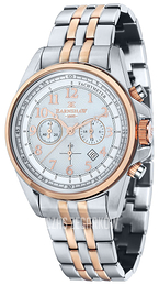 Thomas Earnshaw Commodore Biały/Stal w kolorze różowego złota Ø45 mm ES-8028-55