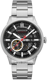 Thomas Earnshaw Ventus Motion Czarny/Stal Ø40 mm ES-8127-11