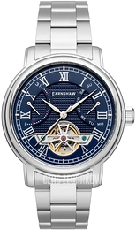 Thomas Earnshaw Longcase Niebieski/Stal Ø43 mm ES-8169-22