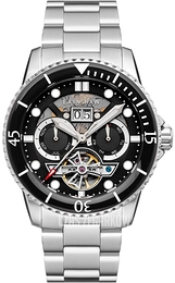 Thomas Earnshaw Duncan Czarny/Stal Ø43 mm ES-8174-11