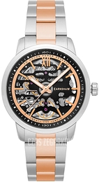 Thomas Earnshaw Babbage Czarny/Stal Ø42 mm ES-8274-33