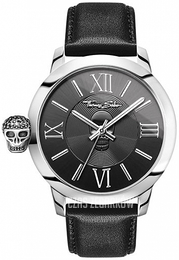Thomas Sabo Rebel Szary/Skóra Ø46 mm WA0297-218-203