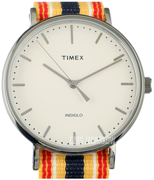 Timex Biały/Tkanina Ø41 mm ABT531