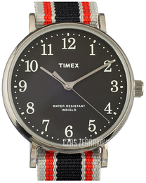 Timex Czarny/Tkanina Ø37 mm ABT543