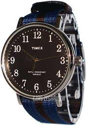 Timex Fairfield Czarny/Tkanina Ø37 mm ABT544
