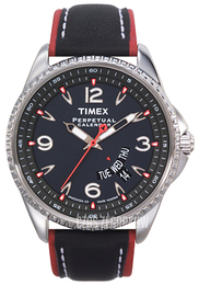 Timex Czarny/Skóra Ø37 mm T2G551