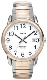 Timex Easy Reader Biały/Stal Ø37 mm T2H311M