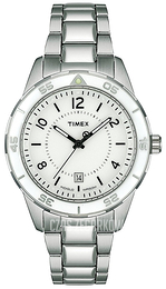 Timex Biały/Stal Ø33 mm T2M520