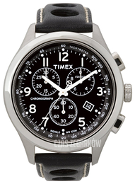 Timex Czarny/Skóra Ø42 mm T2M552