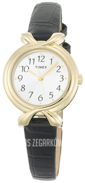 Timex Biały/Skóra Ø25 mm T2M743