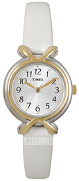 Timex Biały/Skóra Ø25 mm T2M745