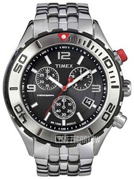 Timex Czarny/Stal T2M7596K
