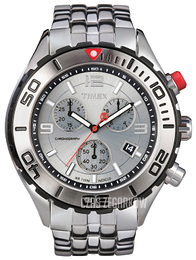 Timex Srebrny/Stal T2M7606K