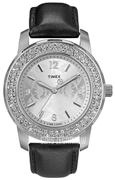 Timex Srebrny/Skóra Ø36 mm T2N150