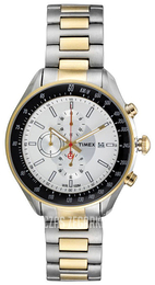 Timex Biały/Stal Ø42 mm T2N155