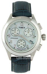 Timex Biały/Skóra Ø38 mm T2N233