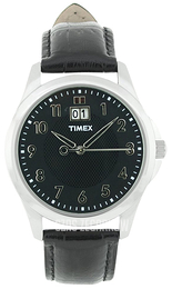 Timex Classic Elevated Czarny/Skóra Ø40 mm T2N247