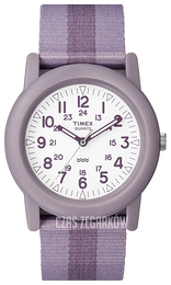 Timex Camper Biały/Tkanina Ø27 mm T2N259